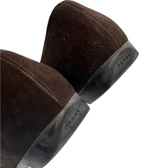 PRADA Suede Leather Loafers - Picture 14 of 16